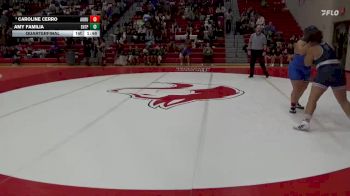 235 lbs Quarterfinal - Caroline Cerro, Auburn vs Amy Familia, Enterprise HS
