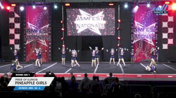 Pride of Illinois - Pineapple Girls [2025 L1 Mini - D2 - A Day 1] 2025 JAMfest Cheer Super Nationals