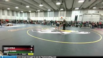 155 lbs Cons. Round 2 - Anaya Eliason, Doherty vs Ianna Kimble, Lamar