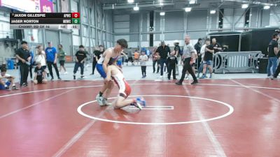 132 lbs Champ. Rd Of 16 - Jaxon Gillespie, All-Phase Wrestling Club vs Jager Norton, Mat Demon Wrestling Club