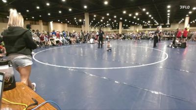 50 lbs Cons. Semi - Blaise Bonnet, Eagle Wrestling Academy vs Theodore Kania, Niceville Wrestling Academy