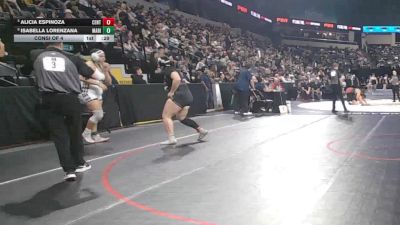 235 lbs Consi Of 4 - Alicia Espinoza, Central Valley (SJ) vs Isabella Lorenzana, Marina (SS)