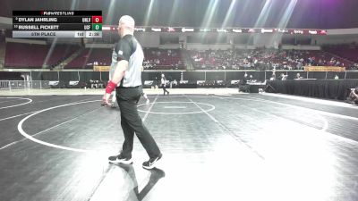 235 lbs 5th Place - Dylan Jahrling, UNLV vs Russell Fickett, UCF
