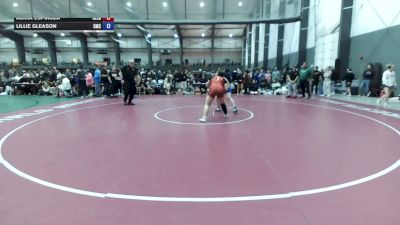 235 lbs Quarters - Alicia Espinoza, Central Valley vs Lillie Gleason, Cowboy Mat Club