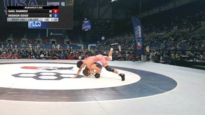 138 lbs Cons. Sub-rd Of 64 - Gael Ramirez, Ohio vs Hudson Good, Nebraska