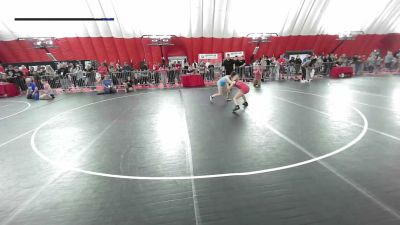 110 lbs 5th Place Match - Kylie Kinserdahl vs Gianna Halsted, Sebolt Wrestling Academy