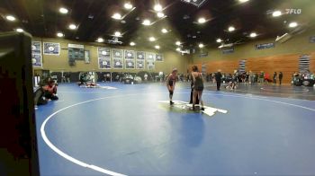 100 lbs Cons. Round 2 - Luna Gama, Sanger vs Violet Hernandez, Coalinga