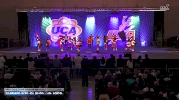 Delcambre Jr/Sr High School - High School [2025 Small Varsity Non Tumbling Game Day Day 1] 2025 UCA Baton Rouge Regional