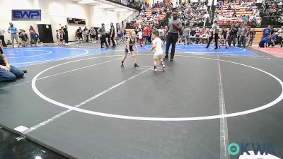 49 lbs Consi Of 8 #2 - Cooper Simpson, Salina Wrestling Club vs Maisyn Malone, Bartlesville Wrestling Club