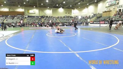 160 lbs Semifinal - Preston Aagard, JWC vs Braylin Ruchti, Salem Elite Mat Club