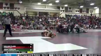 152 lbs 11th Place Match - Drew Morgan, Christian Brothers College vs William Clark, Waterloo East