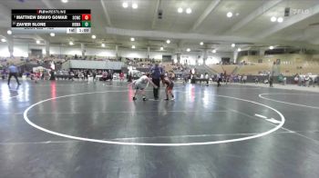 103 lbs Champ. Round 1 - Matthew Bravo Gomar, Stewarts Creek Wrestling Club vs Zavier Slone, White Buffalo Wrestling Academy
