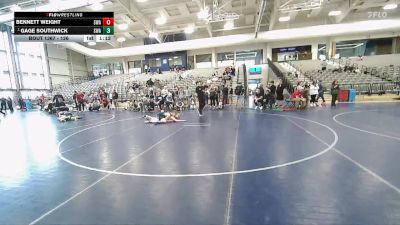 126 lbs Semifinal - Gage Southwick, Sanderson Wrestling Academy vs Bennett Weight, Sanderson Wrestling Academy