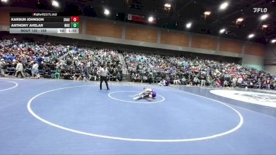 106 lbs Champ. Round 1 - Anthony Avelar, Millikan vs Karsun Johnson, Shasta