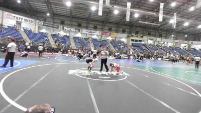 78 lbs Consi Of 4 - Kale Burton, Englewood vs Toren Gates, Athlos WC