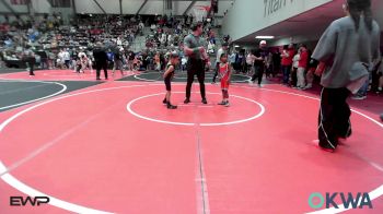46 lbs Round Of 16 - Kase Williams, Raw Wrestling Club vs Eli Reeves, Broken Arrow Wrestling Club