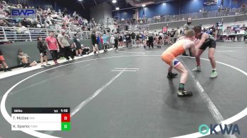 96 lbs Rr Rnd 2 - Trevor McGee, Vinita Kids Wrestling vs Kamden Sparks, Tonkawa Takedown Club