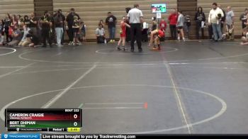 68-72 lbs Semifinal - Bert Dhiman, Unattached vs Cameron Craigie, Virginia Patriots