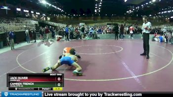 113 lbs Cons. Round 6 - Jack Oliver, Lemon Bay vs Camren French, Charlotte Hs