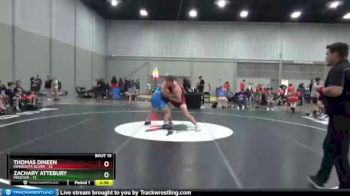 195 lbs Placement Matches (8 Team) - Thomas Dineen, Minnesota Silver vs Zachary Attebury, Missouri