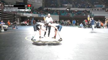 165 lbs Consi Of 8 #2 - Owen Tatum, Clover vs Peyton Schrader, Eastside