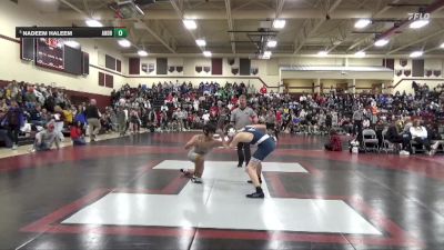 138 lbs Round 3 - Nadeem Haleem, Tinley Park (Andrew) vs Jaxon Themas, Pleasant Valley