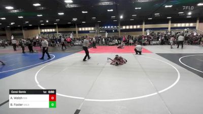 72 lbs Consolation - Aukai Walsh, 808 Wc vs Braiden Foster, Gold Rush Wr Acd