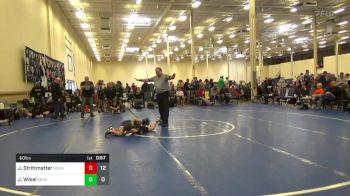 60 lbs Rr Rnd 3 - Jackson Strittmatter, Team Round-Up K-8 vs Jakob Wikel, Westshore WC K-8