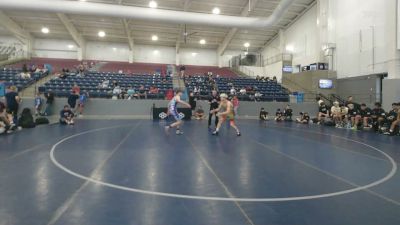132 lbs Mason Pecoff, California Silver vs Tanner Mills, Michigan Blue