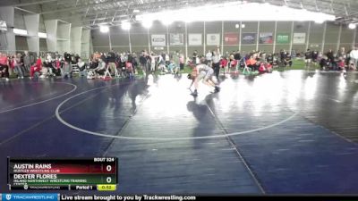 165 lbs Cons. Round 2 - Dexter Flores, Inland Northwest Wrestling Training Center vs Austin Rains, Rustler Wrestling Club