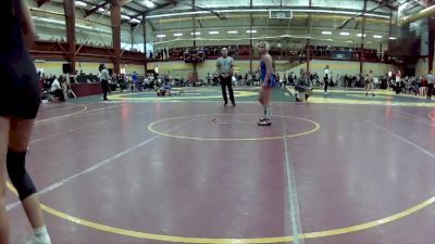 110 lbs Cons. Round 2 - Delaney Tackett, Olentangy Orange vs Ella Simon, Perry (Massillon)