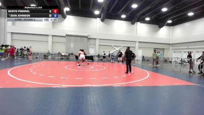 215 lbs Cons. Round 3 - Borys Frenkel, FL vs Zion Johnson, SC