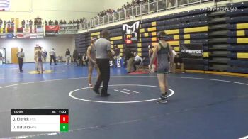 132 lbs Consolation - Quintin Elerick, St. Clairsville-OH vs Dante DiTullio, Mason-OH