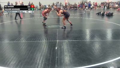 160 lbs Round 2 (4 Team) - Walker Woodard, Backyard Brawlers vs Eli Goodin, Blackman