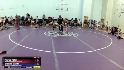 84 lbs Round 3 - Shelbie Gantt, Soda City Wrestling Club vs Mateo Pena, Reverence Wrestling Club