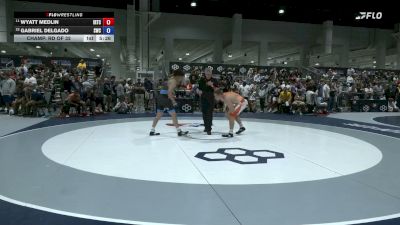 70 kg Champ. Rd Of 32 - Wyatt Medlin, Illinois Regional Training Center/Illini WC vs Gabriel Delgado, SOUTHWEST WRESTLING CLUB