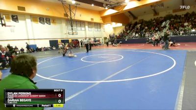 190 lbs Round 3 - Dylan Perkins, American Leadership Academy Queen Creek vs Darian Begaye, Tuba City