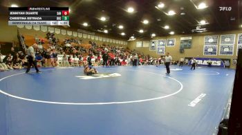 110 lbs Semifinals (16 Team) - Christina Estrada, Buchanan vs Jenniyah Duarte, Sanger