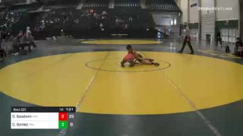 84 lbs Prelims - Daniel Goodwin, Chaparral Wrestling Club vs Carter Gomez, Panhandle Wrestling Academy