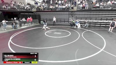 141 lbs Cons. Round 4 - Creedyn Nyberg, Union vs Eli Russo, Jordan High School