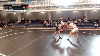 174 lbs Quarterfinal - Wyatt Elam, Mary vs Ethan Gregg, Briar Cliff (Iowa)