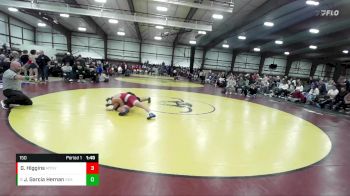 150 lbs Cons. Round 1 - Javier Garcia Hernandez, Kearns vs Gus Higgins, Mountain View