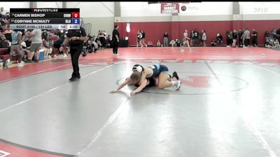 134 lbs Rr Rnd 3 - Carmen Bishop, Crown City Wrestling Club vs Corynne Mcnulty, Blair Academy