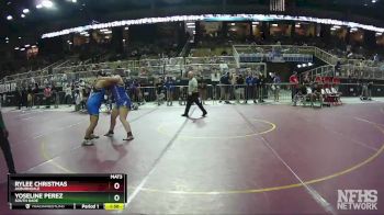 235 lbs Quarterfinal - Rylee Christmas, Auburndale vs Yoseline Perez, South Dade