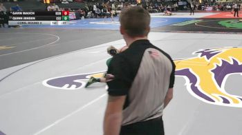 Cons. Round 3 - Quinn Jensen, Central City vs Gavin Mauch, Boone Central