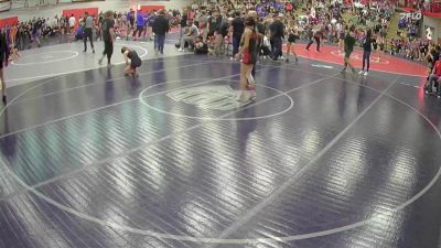 100 lbs Quarterfinal - Liana Adkisson, Mountain View vs Kaylia Maltos, Sunnyside