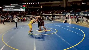D 1 285 lbs Cons. Round 3 - Gavin Estopinal, Chalmette vs Draven Dixon, Walker