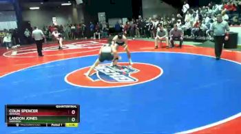 7 lbs Quarterfinal - LANDON JONES, Harrison vs Colin Spencer, Newnan