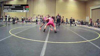 113 lbs Round Of 32 - Madrid Ladines, So Cal WC vs Alex Vega, 208 Spartans