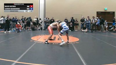 120 lbs Quarters - Miles Haynes, Capital Wrestling Club vs Aaron Szumowski, Triumph Trained